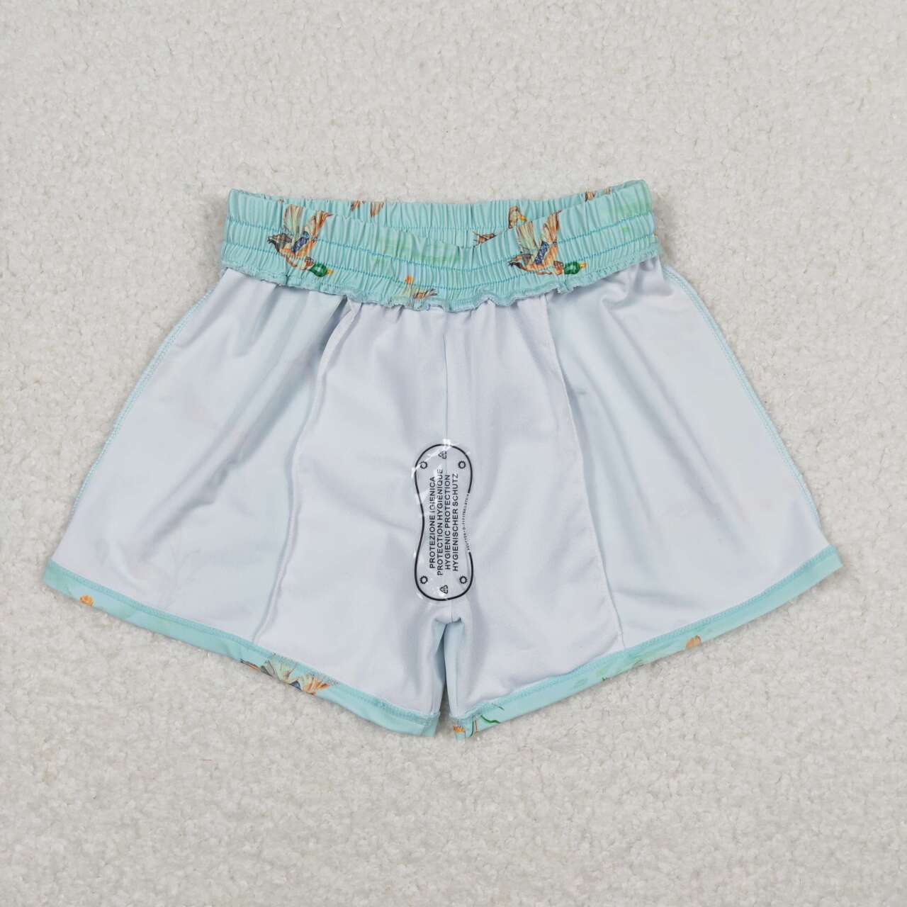 duck print swimsuit baby boy trunk