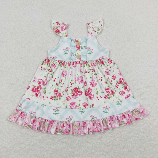 pretty summer flower twirl dress girl summer dresses