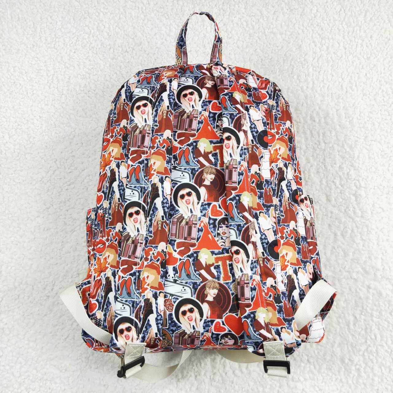 taylor swift print kids backpack