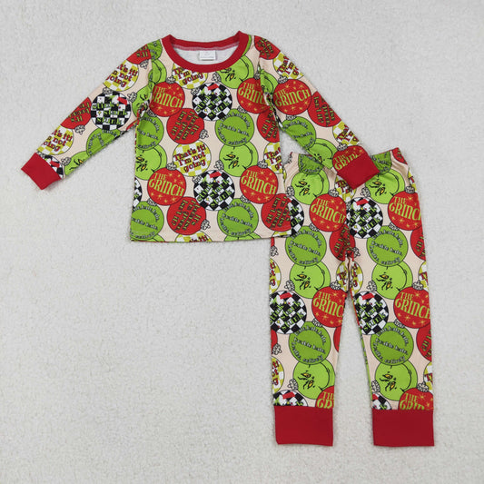 the gri*ch bell Christmas unisex kids lounge set pajama
