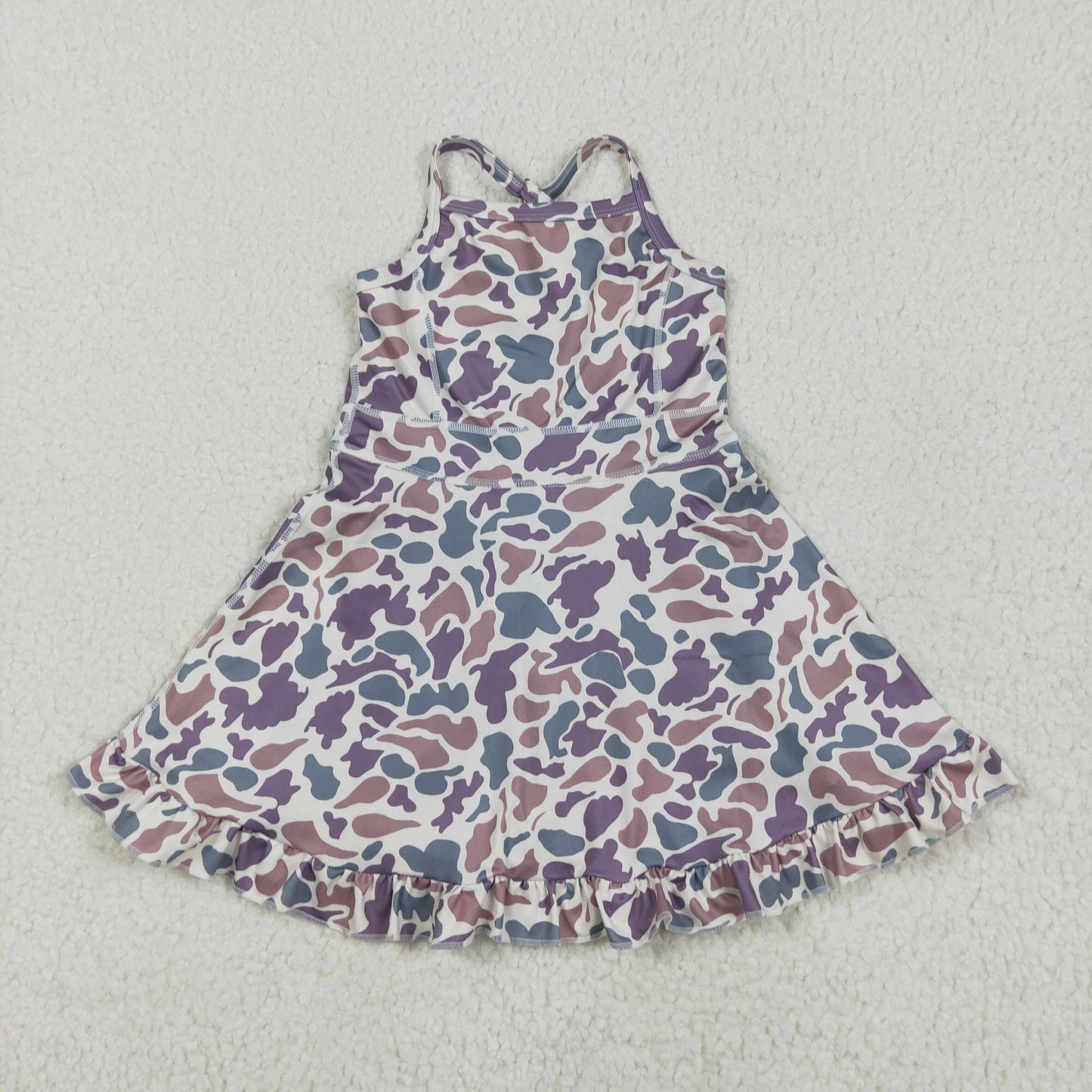 camo strap athletic dress