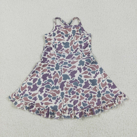 camo strap athletic dress