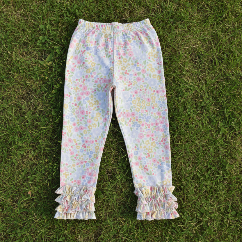 floral icing pants girl bottoms trousers