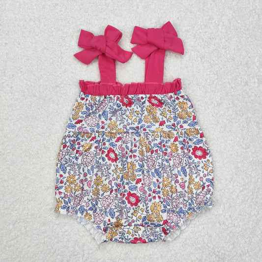 daisy flower baby girl strap bubble