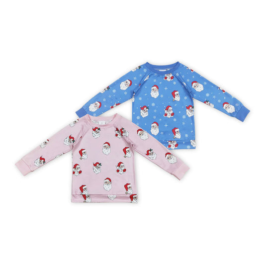 Santa Pullover Kids Christmas Sibling Clothes