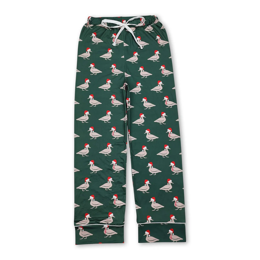 Santa Duck Christmas Family Pajama