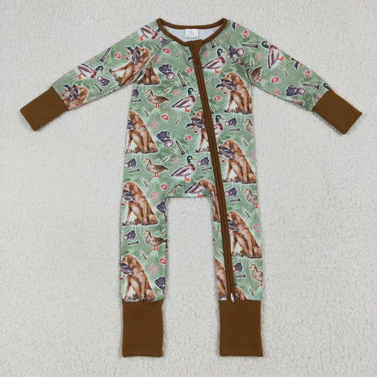 brown hunting zip sleeper