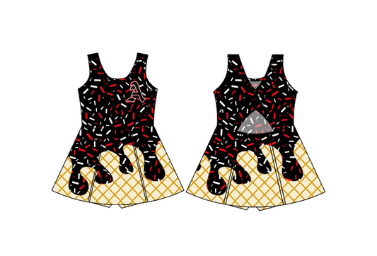 TAT 6-7 weeks Alexis team girl skort dress