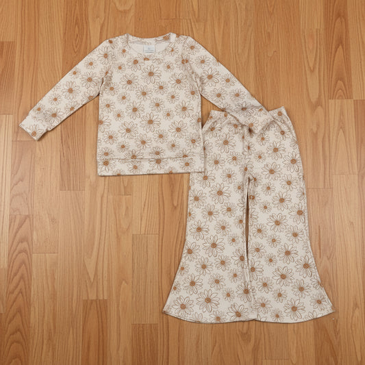 daisy flower belle set girls outfit