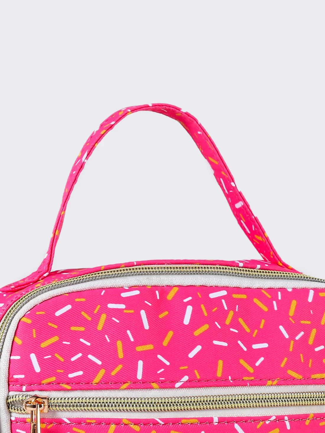 pink sprinkle ice-cream lunch box