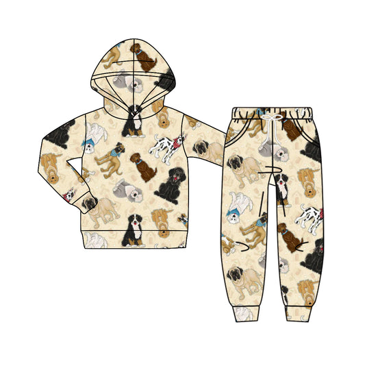 TAT 6-7 weeks MOQ 5 Puppy Dog Hoodie Set