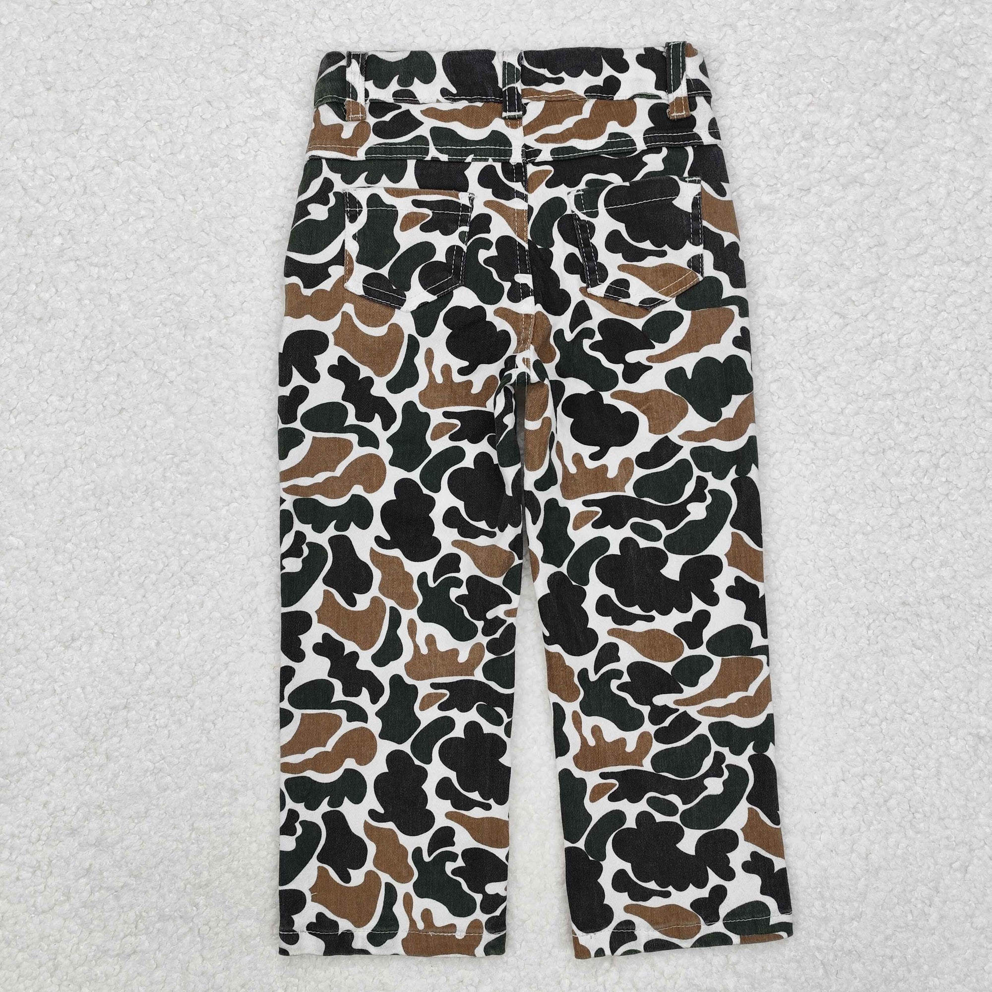 camo denim pants boys jeans