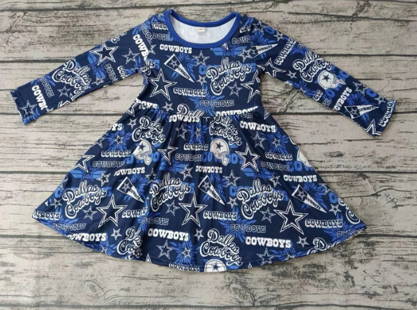 Split-CLOSE 22nd Sept girl cowboys team dress