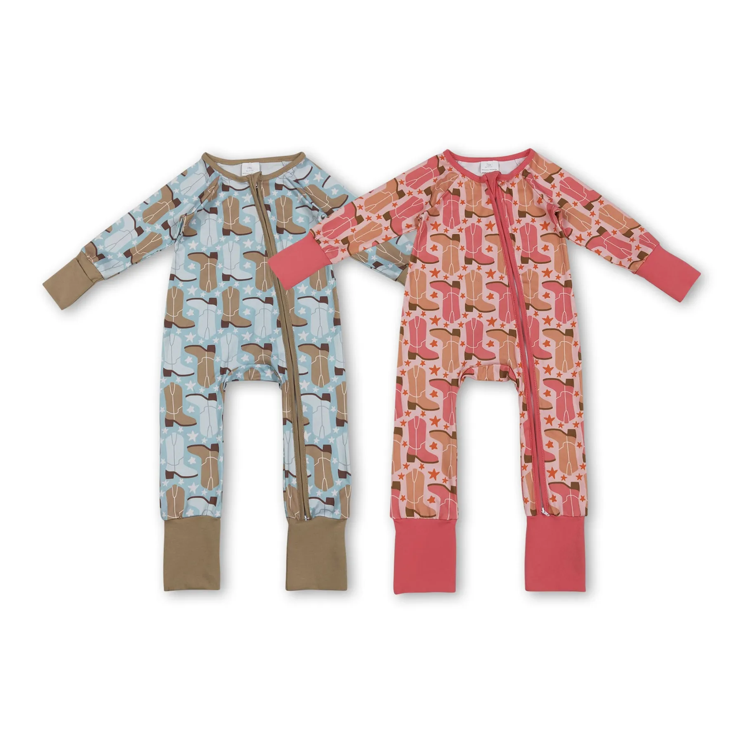 cowgirls cowboys zippy pajama