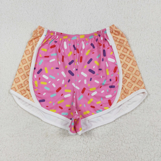mommy and me clothes ice cream adult woman shorts