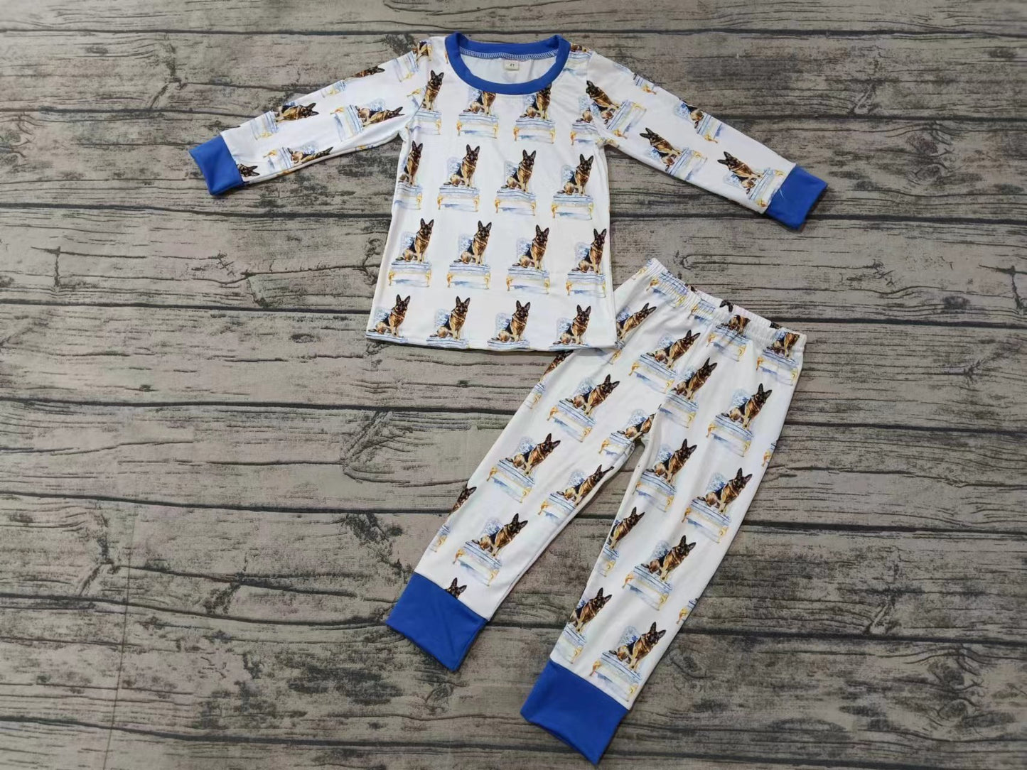 TAT 5-6 weeks Custom order boy dog print pajama