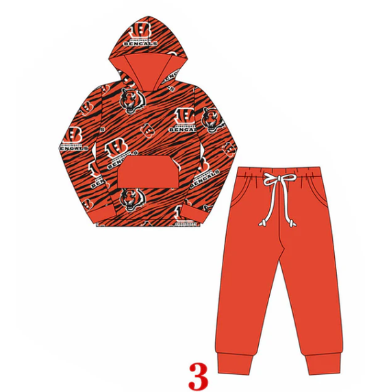 NO MOQ CLOSE 2025 25th Aug team tiger boy hoodie outfit