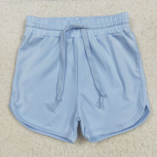 kids blue athletic shorts