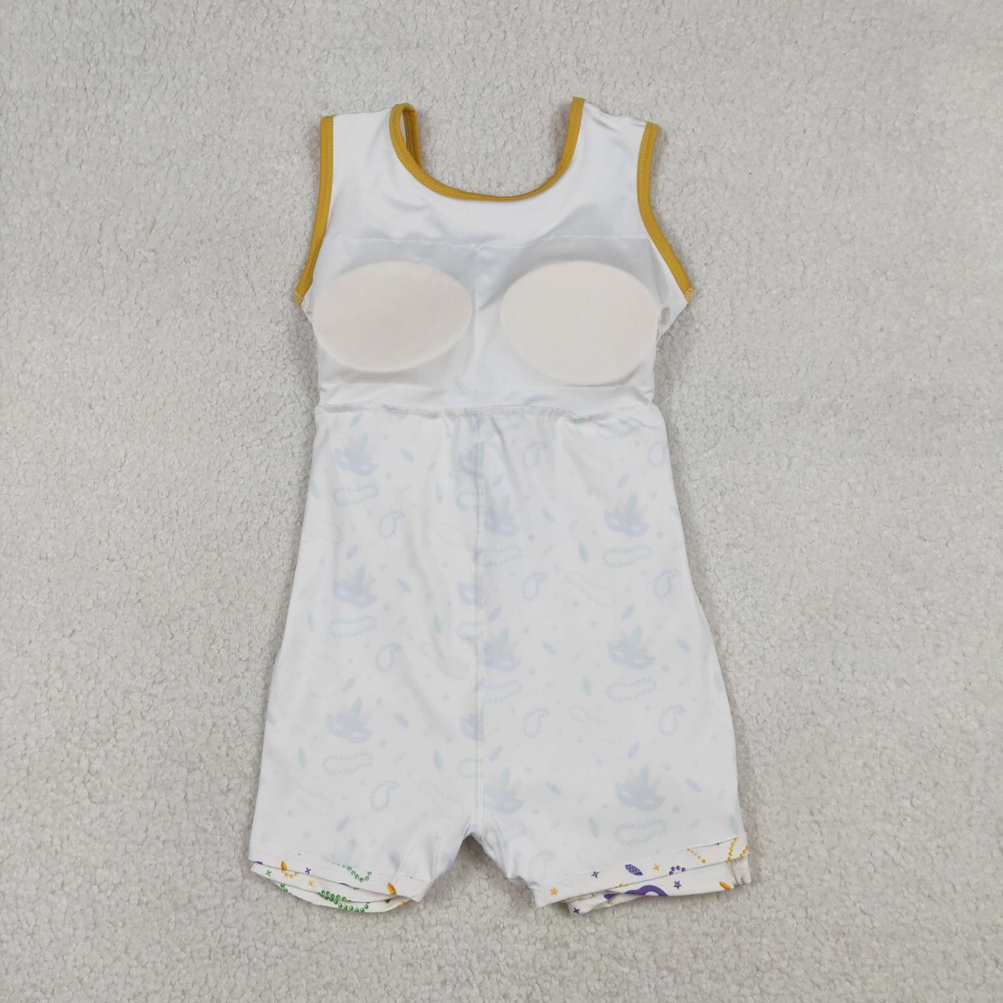 mardi gras mask athletic dress