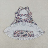 camo strap athletic dress