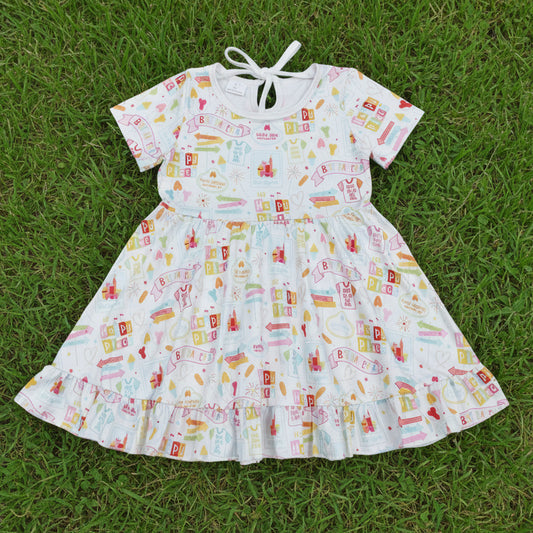 short sleeve park hopper best day ever twirl dress