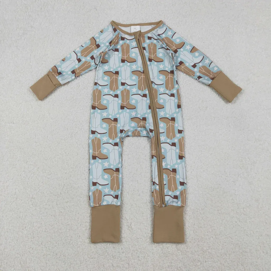 cowgirls cowboys zippy pajama