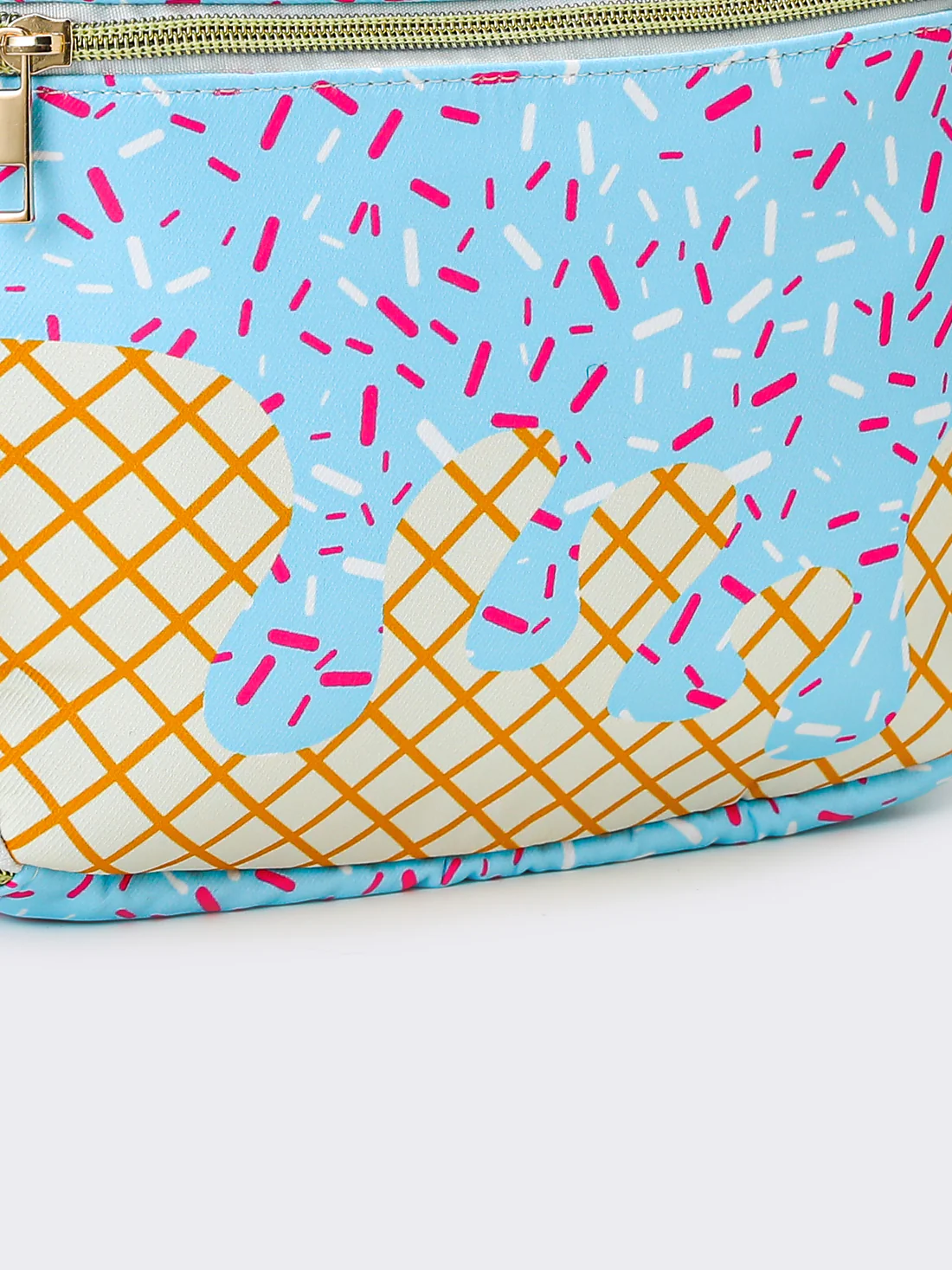 blue ice cream lunch box