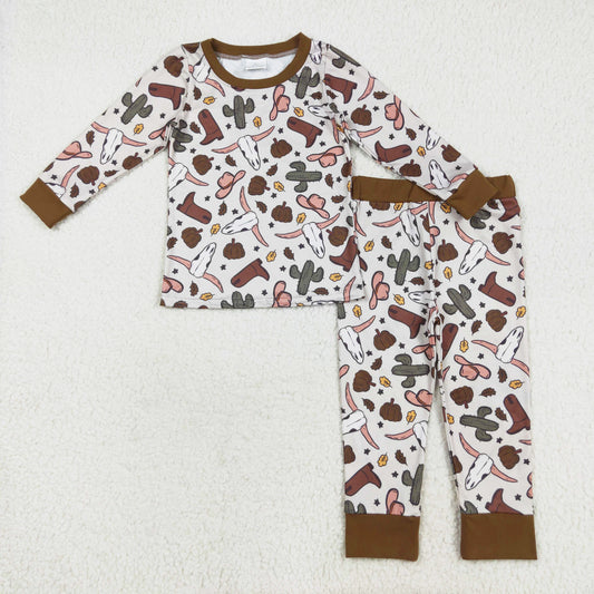 western cowboy two pieces lounge set