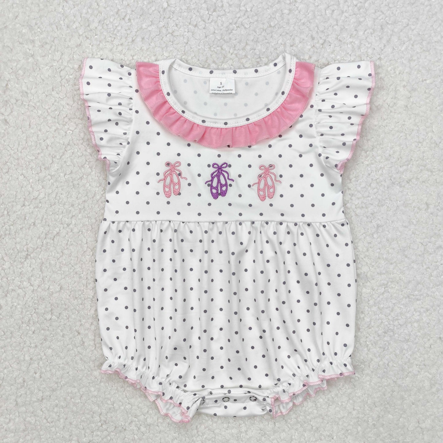 polk dots ballet emboridery bubbles