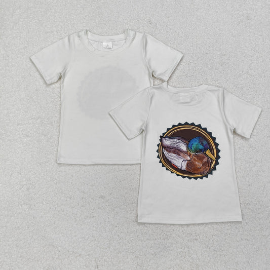 summer t shirt duck print boys tee