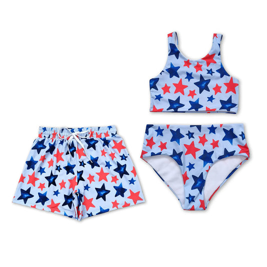 4th of July Sibling Swimsuit