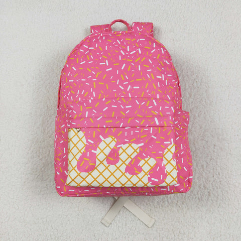 pink ice cream backpack children bags