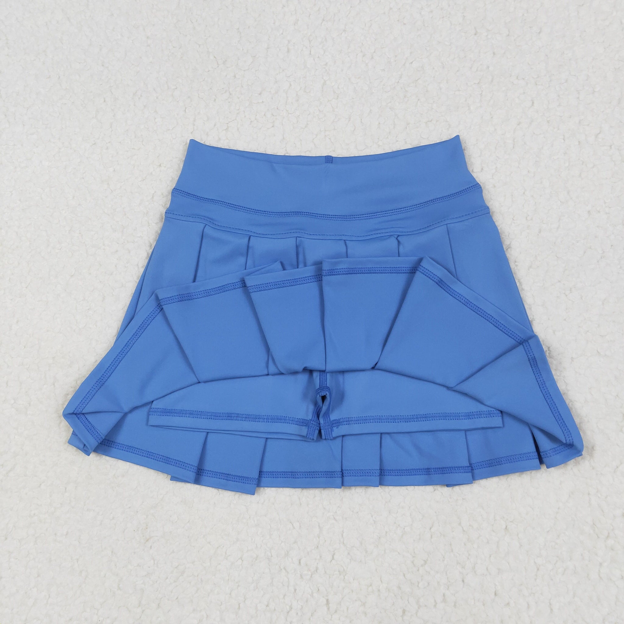 girls tennis skirt royal blue