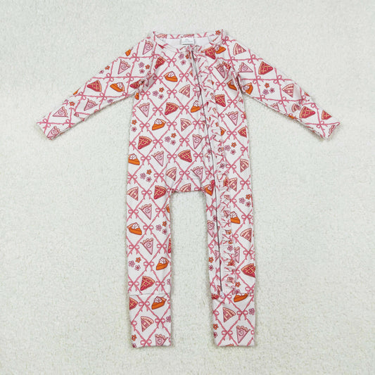 pumpkin pie zipper sleeper