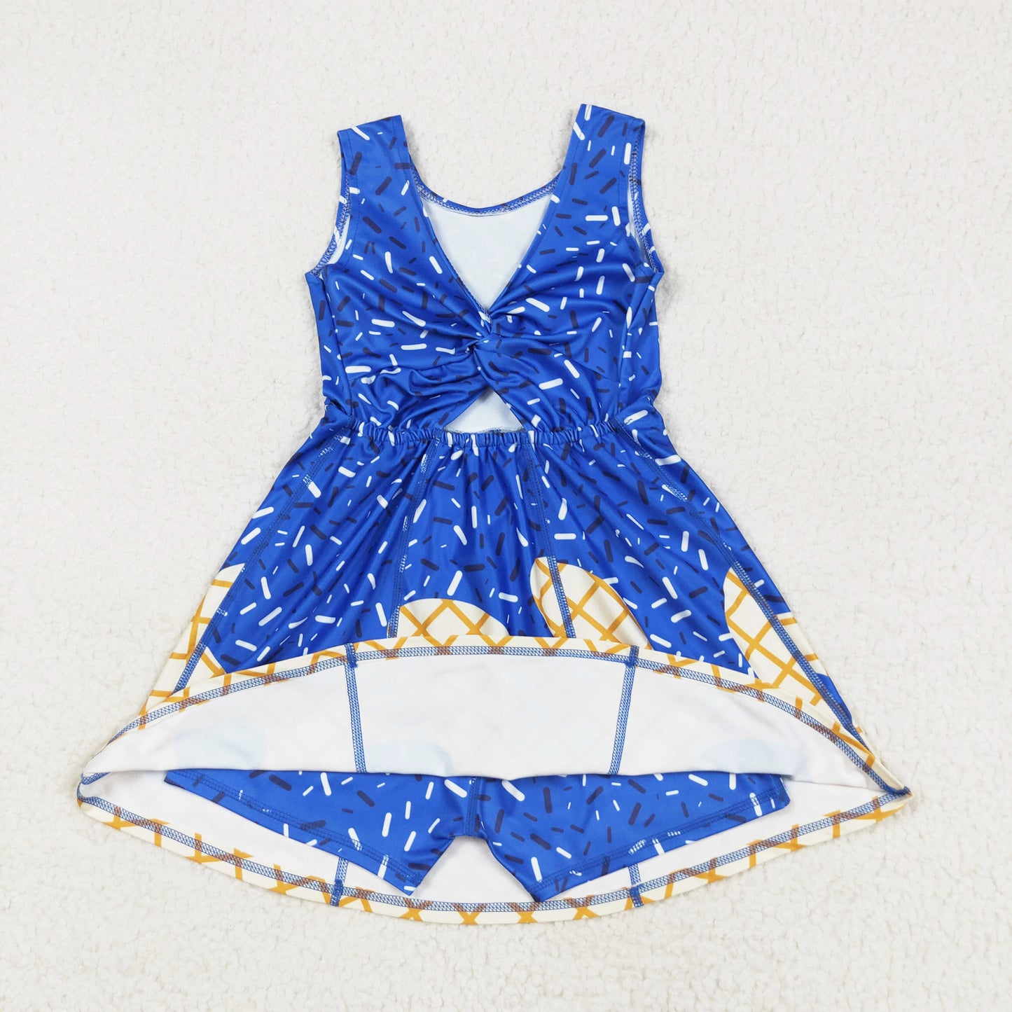 ice cream sprinkle athletic dress