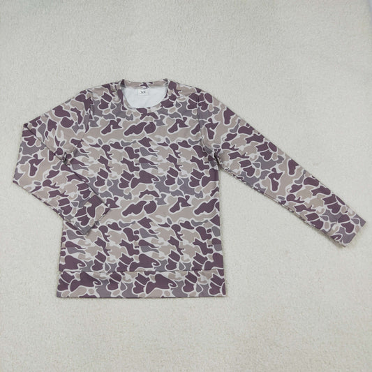 adult athletic camo pullover woman clothes