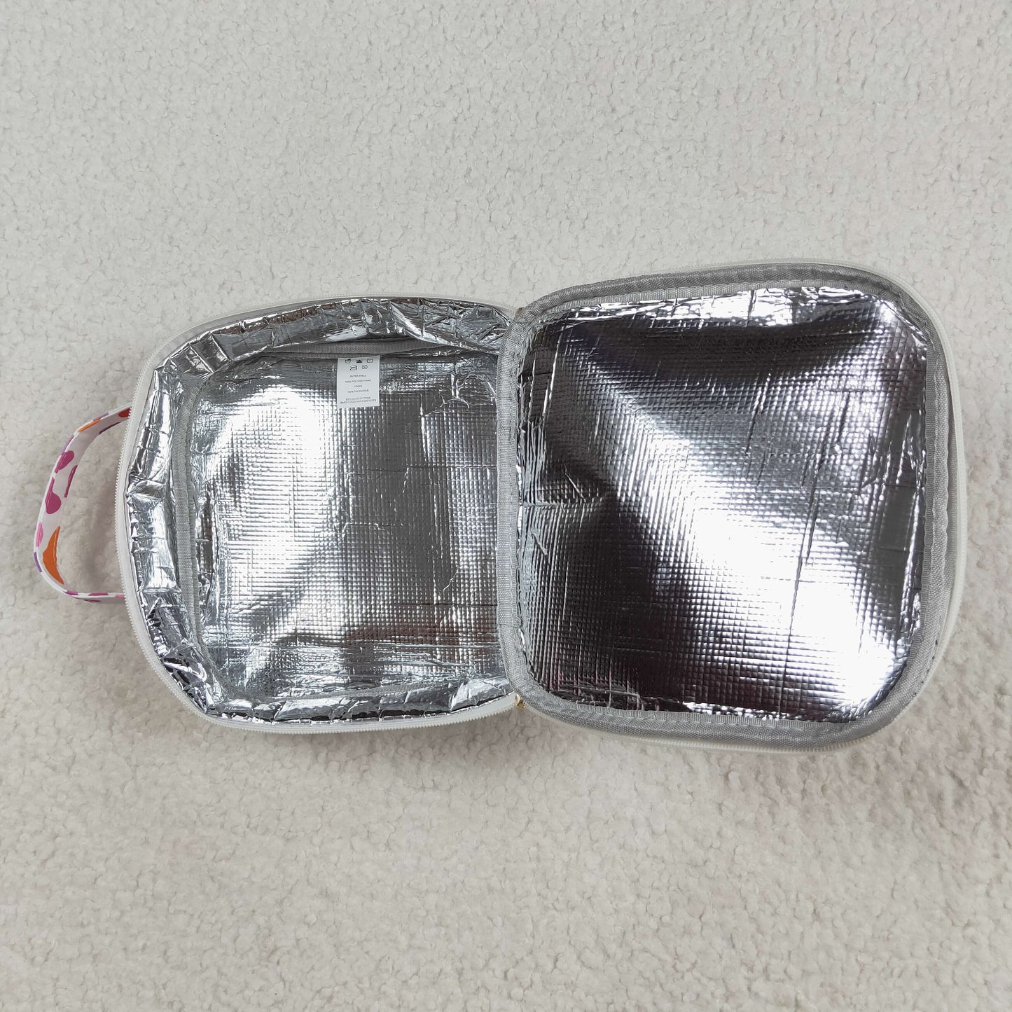 colorful leopard kids lunch box