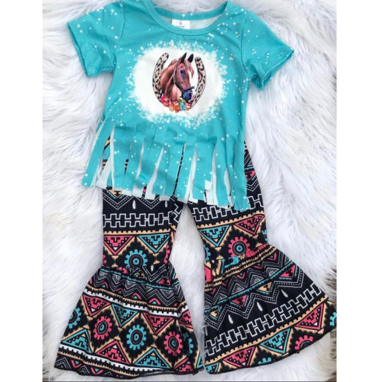 tassle horse shirt aztec bells outfit