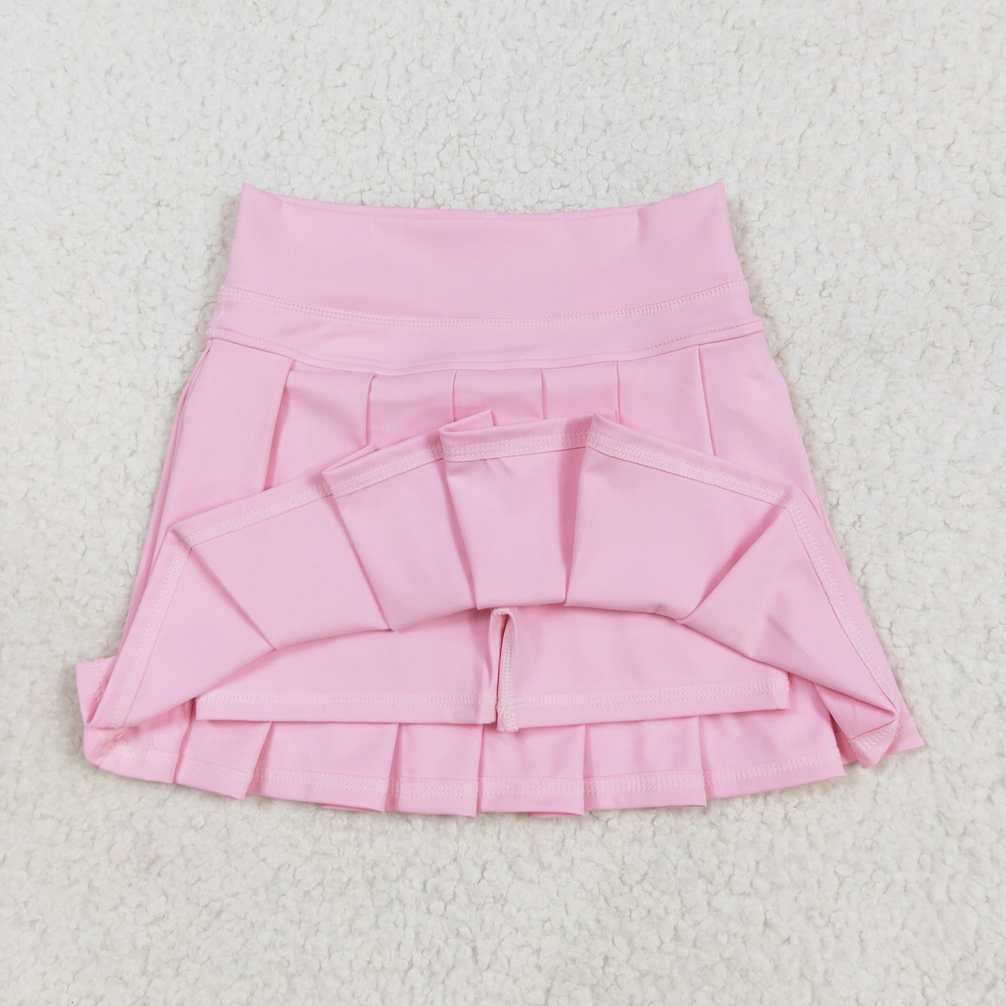 Girl Pleated Cheer Skirts Cheerleader Skirt Pink
