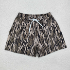S0324 USA Warehouse Man Camo Trunk Adult Swim Shorts