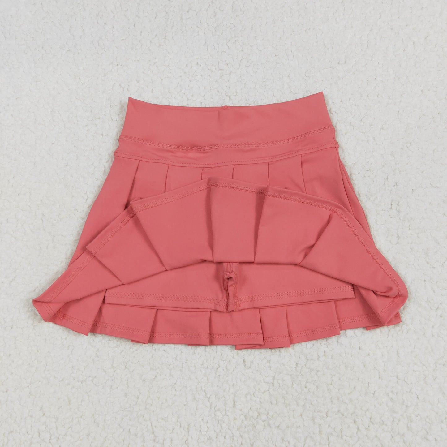 girls tennis active skirt coral