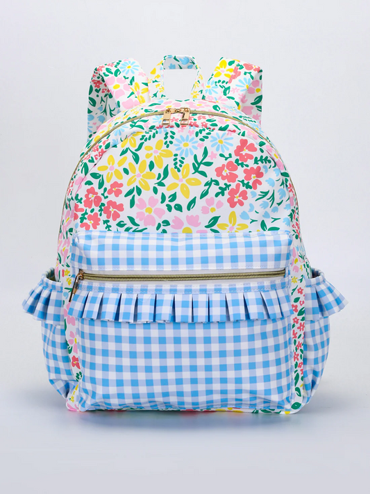 floral bag kids backpack