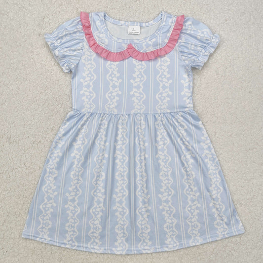 grandmillennial pattern dress kids dresses