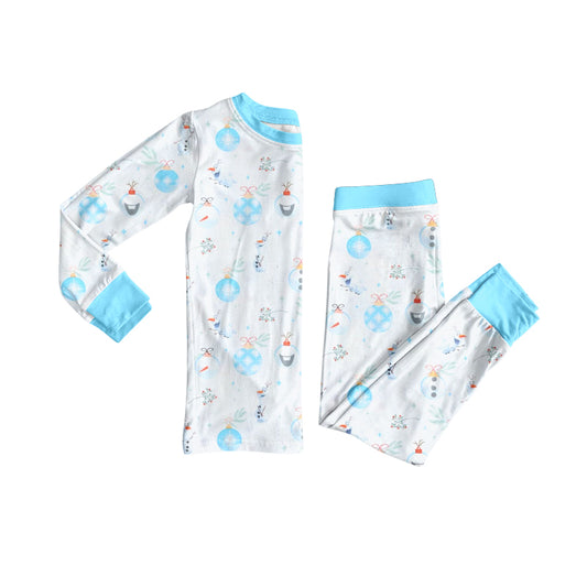 TAT 6-7week MOQ 5 snowman pajama