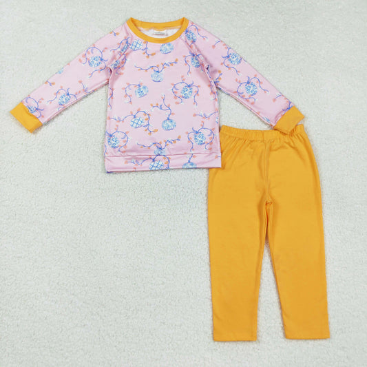 pumpkin pullovers mustard legging set