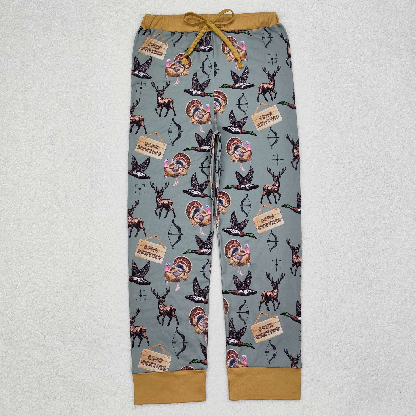 gone hunting adult pants man's sleep trousers