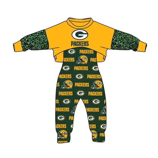 NO MOQ CLOSE 2025 25th Aug team crop top with overall set