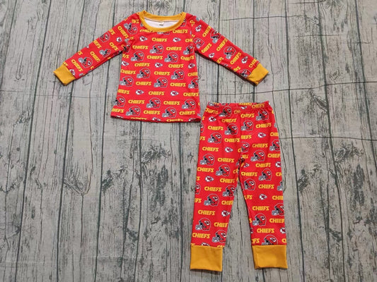 MOQ 5 TAT 6-8 weeks two pieces cheifs pajam set
