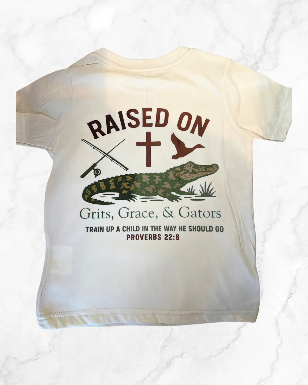 MOQ 5 TAT 6-8 weeks Boys Cajun Cuties Grit Grace Gator