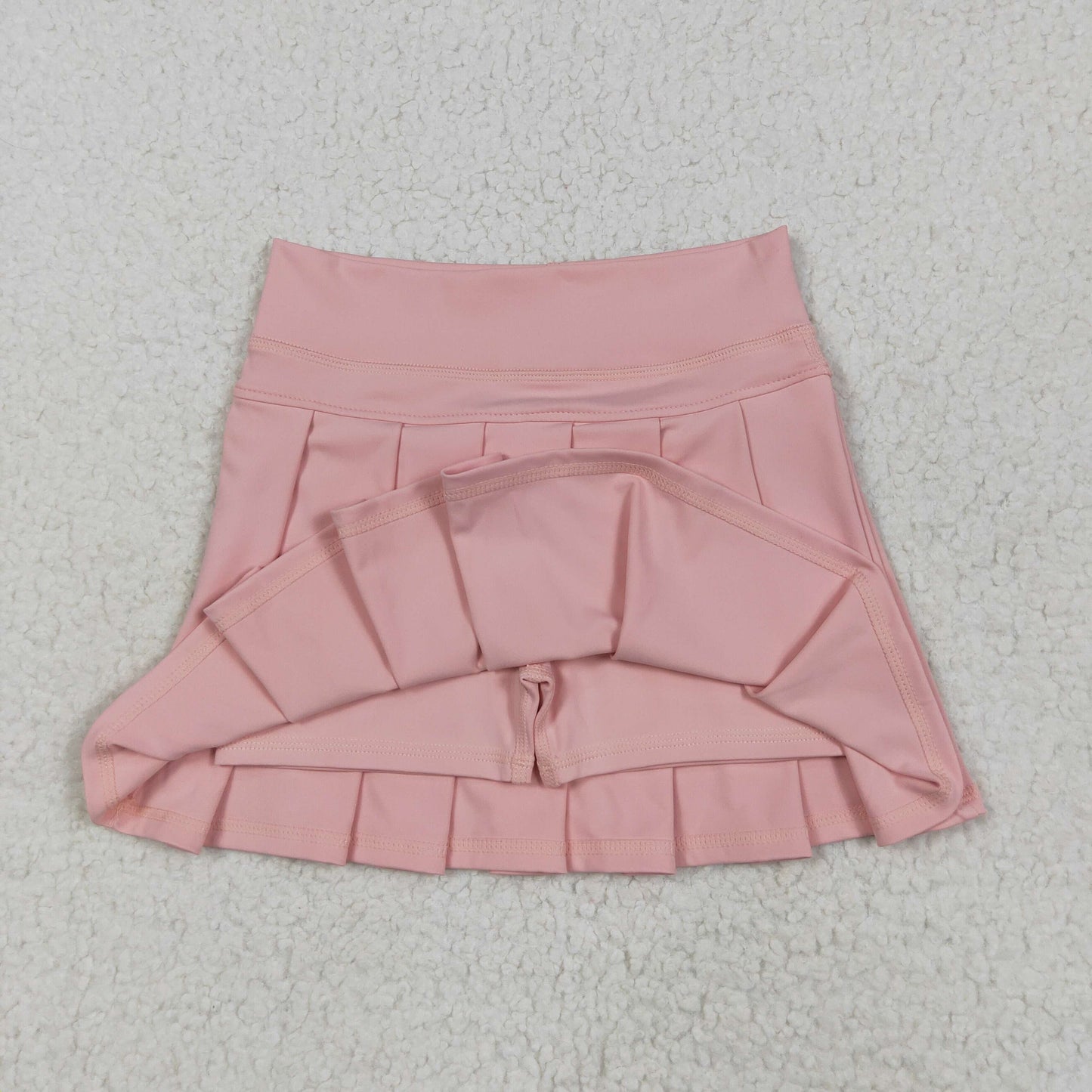 Girl Pleated Cheer Skirts Cheerleader Skirt Pink